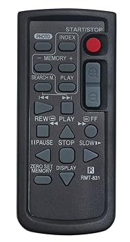 【中古】RMT-831 交換用リモコン 対応機種: ソニービデオカメラハンディカム ビデオカメラレコーダー DCR-TRV460 HVR-A1J HVR-A1U HVR-A1N HVR-A1E HVR-A|AJIMURA-SHOP