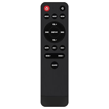 【中古】【未当てはめる】EN214C1H 取り替えっこ用遠隔操作 Hisense Soundbar HS214 2.1ch サウンドバーシステム用