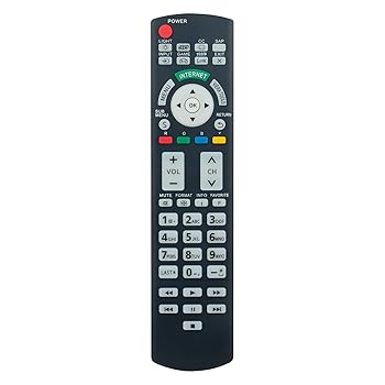 【中古】【未使用】N2QAYB000571 交換用リモコン パナソニック Viera TV TC-P55VT30 TC-65PST34 TC-P65VT30 TC-P65GT30 TC-L32DT30 TC-P60GT30 TC-P65VT30 TC-P55GT