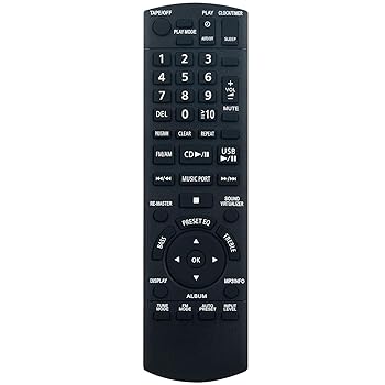 【中古】【未当て嵌める】N2QAYA000008 取り替えっこ用遠隔操作 パナソニック 携帯型ステレオCD取り合わせ RX-D55 RX-D50 RX-D55EG RX-D55EGK