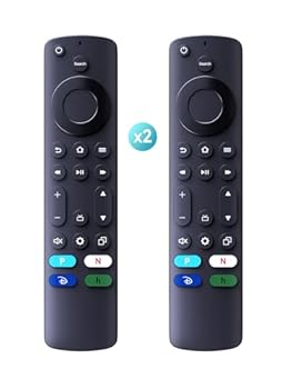 【中古】すべてのInsignia/Toshiba Smart TVリモコン用ユニバーサルリモコン AMZ Omni TVおよびAMZ 4シリーズスマートTV用 4つのショートカットキー付き