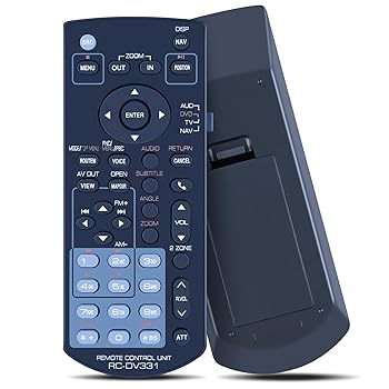 【中古】RC-DV331 交換用リモコン Kenwood レシーバー DNX892 DDX9704S DDX616 DMX7704S DDX9904S DNX572BH DNX4150BT DNX772BH DDX6905S DDX6705S DDX51