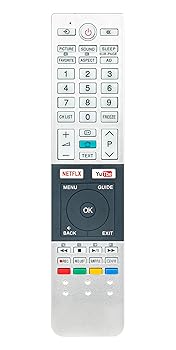 【中古】【未当て嵌める】CT-8522 取り替えっこ用遠隔操作 東芝液晶テレビ受像機遠隔操作 CT-8514 CT-8516 CT-8517に相応う