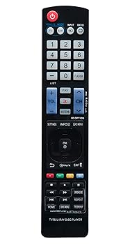 【中古】ユニバーサルテレビ受像機\u0026ブルーレイディスクヴィデオディスク電気蓄音機取り替えっこ用遠隔操作。ほぼ全てのLG血しょう、LCD、LED、3D、かっこ良いテレビ受像機、ブルーレイディ