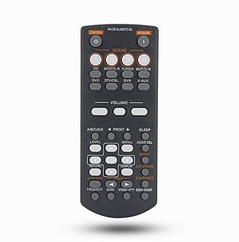 【中古】RAV28 WJ40970EU 交換用リモコン ヤマハホームシアター AVレシーバー RAV34 RAV250 RX-V361 RX-V365 RX-V365BL RX-V363 RX-V463 HTR-6030 HTR-61｜AJIMURA-SHOP