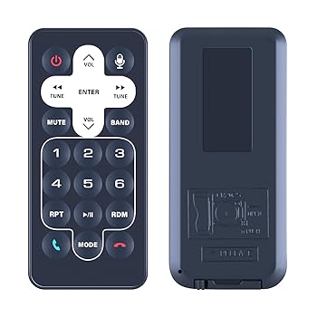 【中古】【未使用】PZL 交換用リモコン Dual Axxera DMCPA11BT AVM2210H 車用 DVD CD GPS MECHLESS マルチメディアメディアレシーバー Jensen CAR1000 CAR8000 CAR7