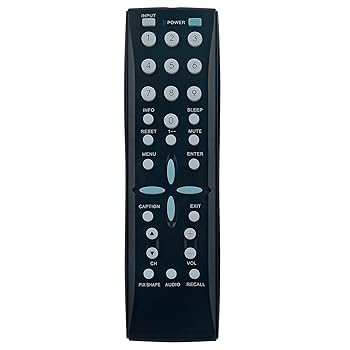 【中古】【未当て嵌める】GXBG 取り替えっこ用リモートコマンダー SANYO TV DP19649 DP19648 DP26649 DP26647 DP32647 DP50747 DP42647 DP37647 DP37647 DP50741 DP50719 DP37647A