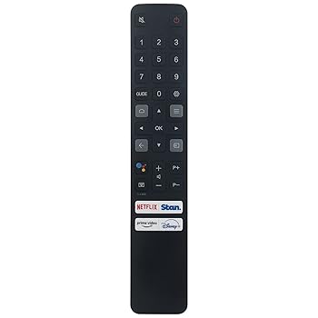【中古】【未使用】PERFASCIN RC901V FAR1 音声交換用リモコン TCL Android LED 4K Smart TV 50C725 55C725 65C725 75C725 55C727 65C727 75C727 55C825 65C825 75C