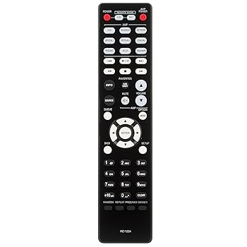 【中古】【未使用】RC-1234 交換用リモコン Denon一体型アンプ PMA-600NE PMA-1600NEに対応