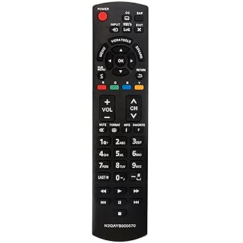 【中古】【未当て嵌める】N2QAYB000570 取り替えっこ用遠隔操作 パナソニック LCD LED 高品位テレビ TV TC-L3232C TC-L32C3 TC-L32C3S TC-L32E3 TC-L32X30 TC-65なおなお書き24 TC-L22X2 TC-L32C22 T