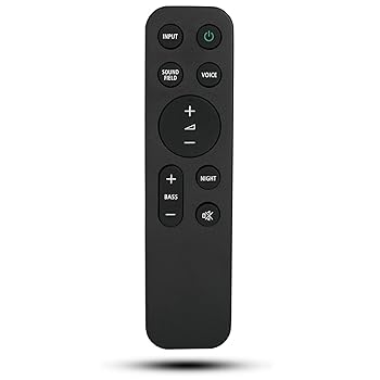 【中古】【未使用】RMT-AH513U 交換用リモコン Sony Sound Bar SA-S400 HT-SC40 HT-SD40 HT-S400サウンドバーに対応