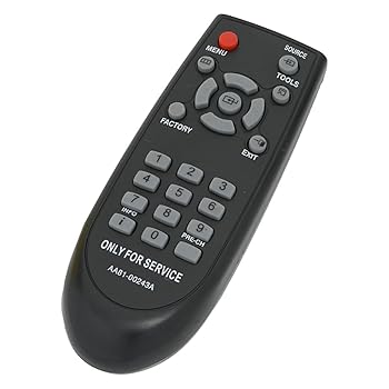 【中古】【未使用】PERFASCIN AA81-00243A 交換用リモコン Samsung Smart TV D376997 TM930用