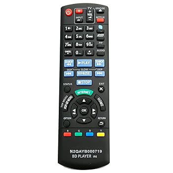 【中古】【未使用】交換用 N2QAYB000719 リモコン コマンダー パナソニック ブルーレーヤー DMP-BDT120 DMP-BDT220 DMP-BDT220P DMP-BDT220CP DMPBDT120 DMPBDT220