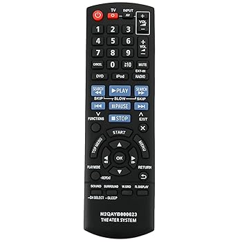 【中古】【未使用】N2QAYB000623 交換用リモコン パナソニック DVD ホームシアター サウンドシステム SC-XH150 SA-XH150 SCXH150 SCXH150 SAXH150に対応|AJIMURA-SHOP