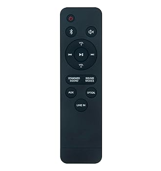 【中古】【未使用】ONN Sound Bar 100019624 100024201 100008045 100020788用の交換用リモコン。