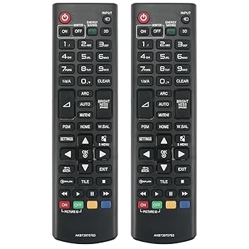【中古】【未使用】AKB73975763 交換用リモコン 2個セット LGモニターサイネージ 43SM5C 32SM5C 55SM5C 65SM5C 43SM3C 49SM3C 55SM3C 32SM5KC 43SM5KC 49SM5KC 55SM