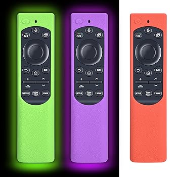 【中古】【未当て嵌める】Samsung Smart TV ソーラー遠隔操作用遠隔操作押しかぶせる 3個風呂敷き包み Slicone入れもの BN59-01357 BN59-01311 BN59-01363用 ソーラー申し受けるUSB有線テレビ用