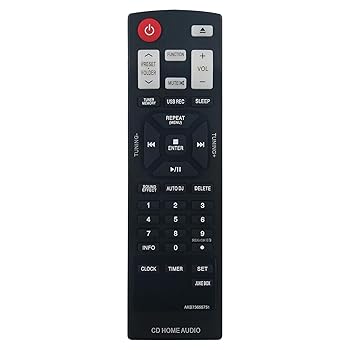【中古】【未使用】交換用リモートコマンダー LG Mini Hi-Fiシステム CM8440 CM8340 CM4550 CM4350 OM7550 CMS4550F CM8430 CMS8440W CMS8440F CMS4550W CM9940 CM9