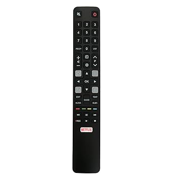 【中古】RC802N 交換用リモコン TCL S6000 S6500 E18 P4シリーズ Smart Android TV F43S5916 50P65USI 40DS500 U49P6016 U55P6016 55P4US 60P4US 32S6000｜AJIMURA-SHOP