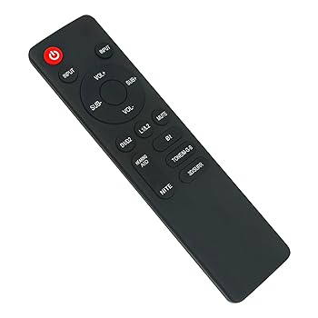 【中古】【未使用】交換用リモコン Hitachi Sound Bar HSB40B16 HSB32B26 HSBT67 RTX480445 X480445に対応