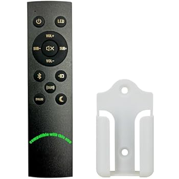 【中古】【未使用】1067744 交換用リモコン KLIPSCH Audio Soundbar R4BII R4B II R-4B II R4B2対応 壁掛けブラケット付き