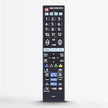 【中古】【未使用】テレビリモコン C-RT6 for HITACHI 日立 Woooテレビリモコン 日立リモコン P50-GP08 P46-GP08 P42-GP08 L47-V09 L42-V09 L37-V09 L32-V09対応 互