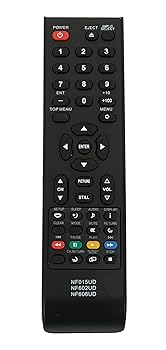 【中古】【未当てはめる】NF015UD NF602UD NF606UD 取り替えっこ用テレビ受像機遠隔操作 Emerson Sylvania LCD LED TV LC3211SS9B 6842THG EWL3706 LC195SL9 LF391EM4A LC370SS8M2 LF320