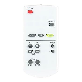【中古】【未当て嵌める】RC-1176取り替えっこ用遠隔操作。Denon職業的受信システムRTRC1176 DN500C 941307101300P用。