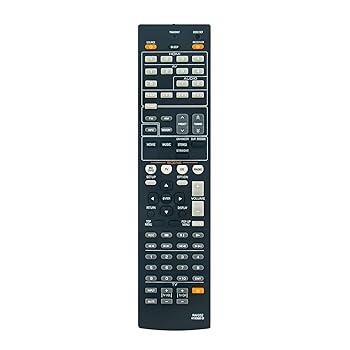 【中古】ROLLGAN RAV332 WT92680EX 交換用リモコン ヤマハAVレシーバー YHT-493 RX-V367 RX-V367BL YHT493 RXV367 RXV367BLに対応|AJIMURA-SHOP