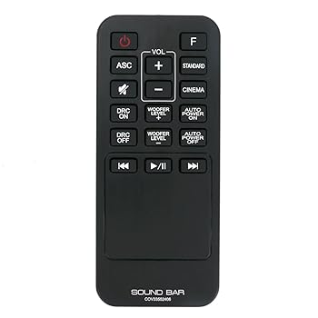 【中古】【未当て嵌める】COV33552406 取り替えっこ用遠隔操作 LG Soundbar SH2 SPH2B-P相応う