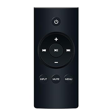 【中古】【未当て嵌める】Vizio ホームシアターサウンドバー SB4021M-A1 SB4021E-A0 SB4021E-B0相応う 取り替えっこ用遠隔操作