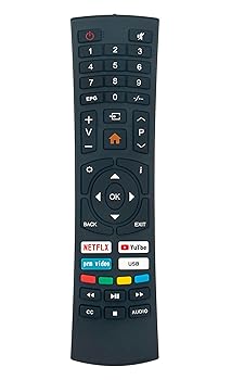 【中古】【未使用】Bolva 4K UHD LED Smart TV 58SVL20 55SVL20 65SVL20 75SVL20 58MVT20 50MVT20 50SVL20 50SVL20 82SVL20用の交換用リモコン。