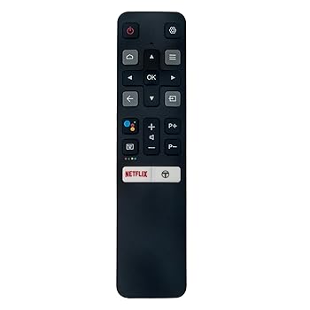 【中古】【未使用】06-BTZNYY-LRC802V RC802V FUR6 交換用音声リモコン TCL TV 50A527 32A325 32S334 55A527 43A423 32S6500 32S6500S 32S6800 32S6800に対応 00S 3