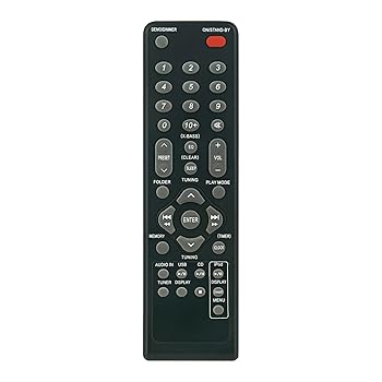 【中古】RRMCGA293AWSA 交換用リモコン Sharp Audio GX-M10 GXM10用