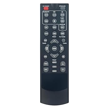 【中古】【未使用】RRMCGA424AWSA 交換用リモコン Sharp Audio System RRMCGA397AWSA対応