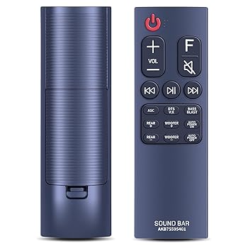 【中古】AKB75595401 AKB75515305 サウンドバー交換用リモコン LG Soundbar SK5R SK5Y SKM5Y SPK5B-Wに対応