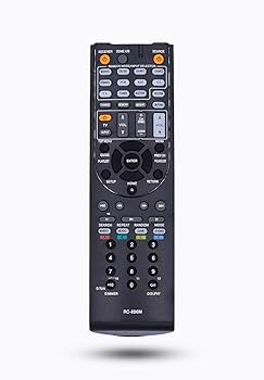 【中古】【未使用】RC-896M 交換用リモコン Onkyo AVレシーバー TX-SR444 TXSR444 HT-R494 TX-NR616 TX-SR343 TX-SR444用