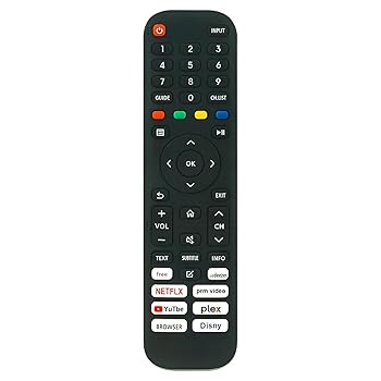 【中古】EN2ZF30交換用リモコン ANTTEQ/VIDAA/Strong/POLYSTAR/ELCO TV EN2ZF30SX6 AV24H3 AV32D1 AV32H3用|AJIMURA-SHOP