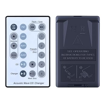 【中古】Bose A3 Acoustic Wave CDチェンジャーリモコンの取り替えっこ用(白いこと)