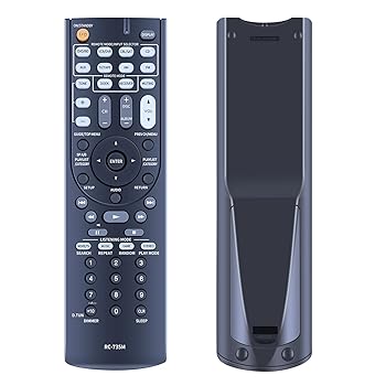 【中古】RC-735M 交換用リモコン Onkyo AVレシーバー TX-SR307 HT-R370 HT-S3200用｜AJIMURA-SHOP