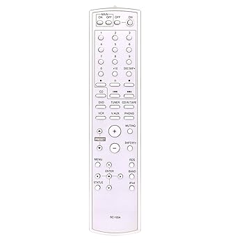 【中古】【未当てはめる】RC-1054 取り替えっこ用遠隔操作 Denon AV受信システム DRA-700AE DRA-700AEDAB AM-FMステレオ受信システム用