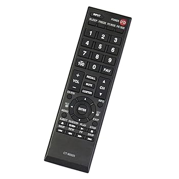 【中古】ユニバーサル CT-90325 交換用テレビリモコン 東芝LCD LED HDTV 29L1350UM 32L1350U1 32L2300U1 32L2300UM 39L1350UM 39L2300UM 50L2300UM 58L13｜AJIMURA-SHOP