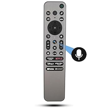 【中古】【未当て嵌める】RMF-TX910U 音吐取り替えっこ用遠隔操作 Sony Smart TV BRAVIA XR OLED OLED Mini LED TV KD XRつづき物に相応う