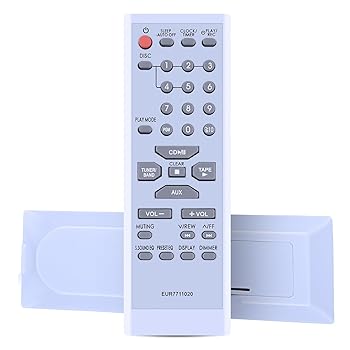 【中古】【未使用】EUR7711020 交換用リモコン パナソニック ステレオ SA-PM16 SA-PM17 SA-PM18 SC-PM18 SC-PM16 SCPM18 SCPM16用｜AJIMURA-SHOP