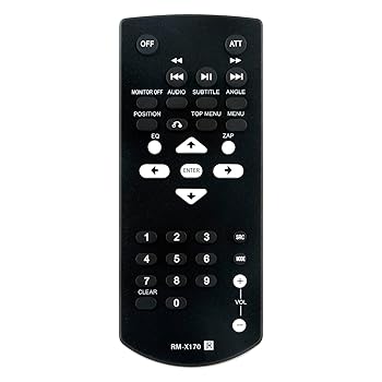 【中古】RM-X170 交換用リモートコマンダー Sony カーステレオシステム XAV-AX5500 XAV-70BT XNV-L66BT XAV-AX100 XAV-65 XAV-63 XAV-AX1000 XAV-64BT XA