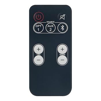 【中古】【未使用】Polk Audio Sound Bar スピーカーシステム D581 RE95201 RE9520-1 FR1 DSB1用の交換用リモコン。