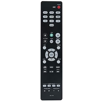 【中古】【未使用】RC-1216 交換用リモコン Denon AVサラウンド レシーバー AVR-S540BT AVRS540BT AVR-X550BT AVRX550BT AVR-S530BT AVRS530BT