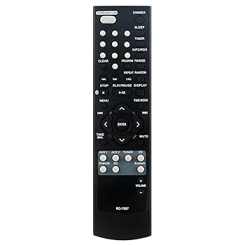 【中古】【未使用】RC-1307 交換用リモコン TEAC CD/USB/SDプレーヤー CR-H260i CR-H260iDAB CDレシーバー対応｜AJIMURA-SHOP