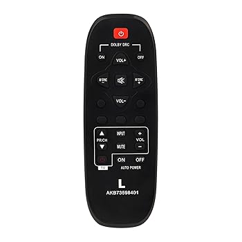 【中古】【未当て嵌める】AKB73598401 取り替えっこ用サウンドバーリモートコントロールサブAKB73598403 LGサウンドバースピーカーホームオーディオシステムNB2022A NB2030A NB202