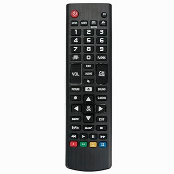 【中古】LG LCD-LED HDTV 24LH4830-PU 28LJ430B 24LH4830 43LJ5000 32LJ500B 43LJ500M 28LJ400B 28MT42DF (AKB75095330)用の交換用テレビリモコン。|AJIMURA-SHOP